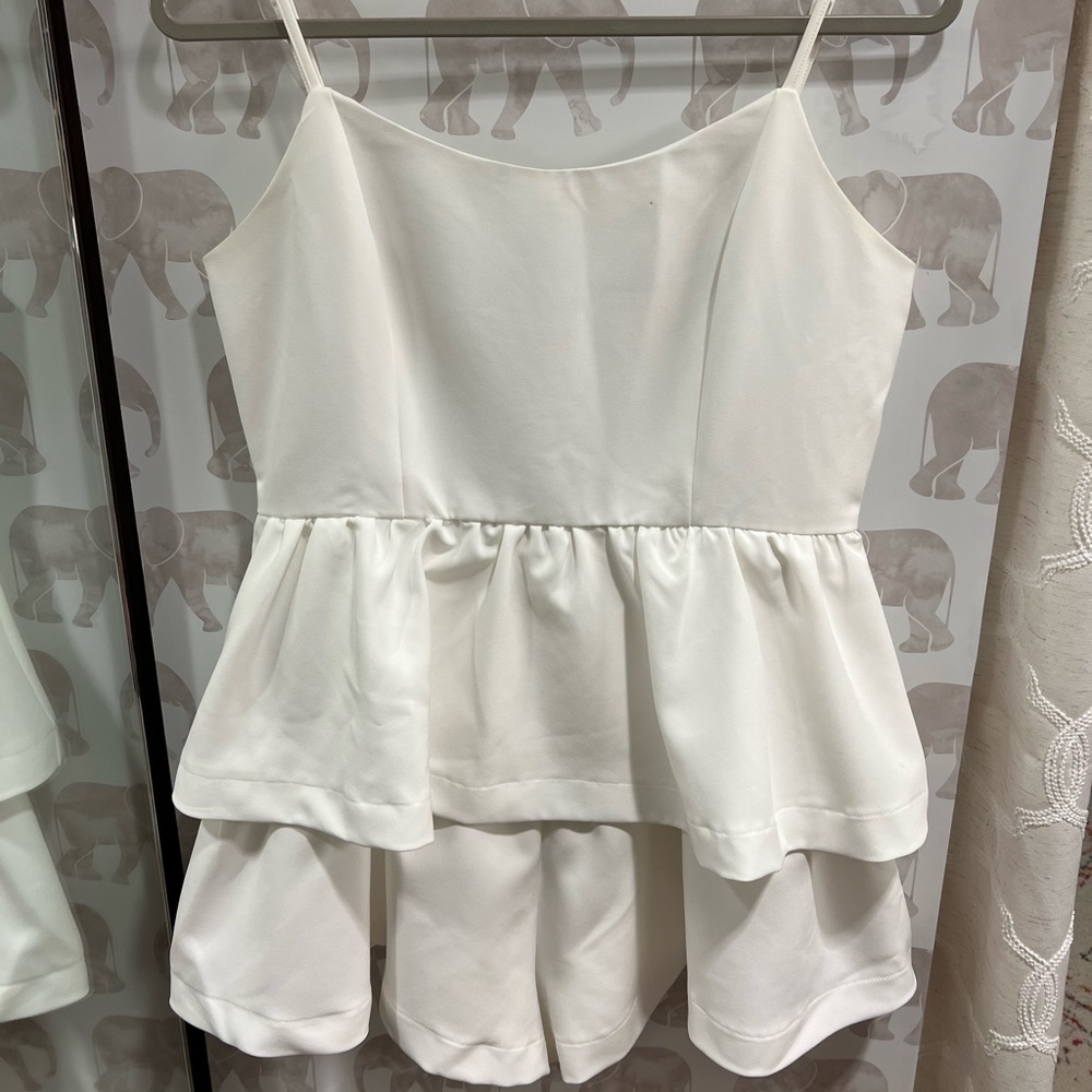White romper/dress